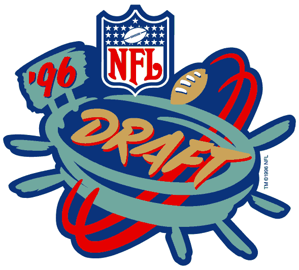 NFL Draft 1996 Primary Logo iron on transfers for T-shirts